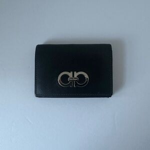 Salvatore Ferragamo Gancini Leather Wallet